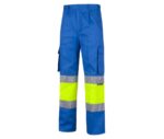 pantalon celeste uso laboral alta visibilidad