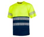 Camiseta alta visibilidad WorkTeam con reflectantes C6040