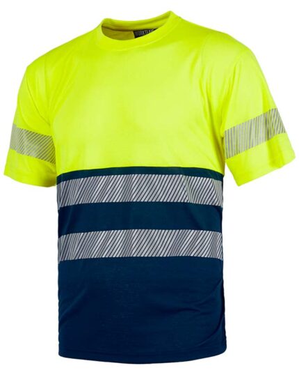 Camiseta alta visibilidad WorkTeam con reflectantes C6040