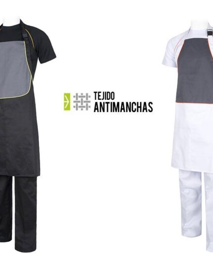 Delantal peto antimanchas restaurantes