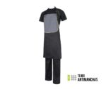 Delantal peto antimanchas restaurantes