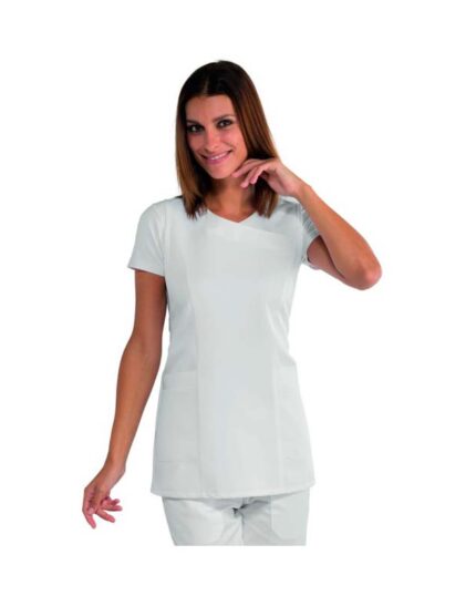 estola blanca peluquerías original