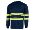 Camiseta alta visibilidad manga larga WorkTeam C3937