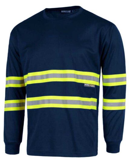 Camiseta alta visibilidad manga larga WorkTeam C3937
