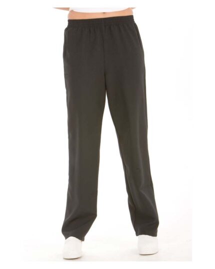 pantalón negro 100% poliéster uniformes médicos España