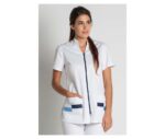 chaqueta blanca sanitaria mujer señora