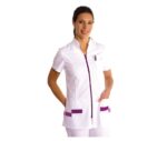chaqueta blanca sanitaria mujer señora