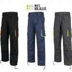 Pantalón multibolsillos con refuerzos