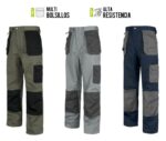 Pantalón de trabajo multibolsillos alta resistencia