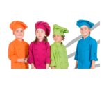 gorro infantil colores cocinero chef niños y niñas