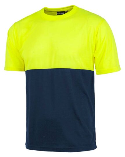 Camisetas alta visibilidad baratas manga corta C6020
