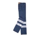 pantalón vaquero azul jeans laboral reflectante