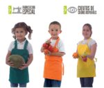 Delantal infantil para niños y niñas