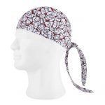 Gorro bandana chef para cocina con dibujo