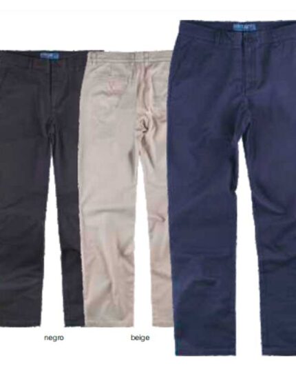 PANTALÓN B4025 RECTO TIPO "CHINO" DE MUJER. WORKTEAM