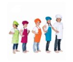 delantal con peto infantil colores