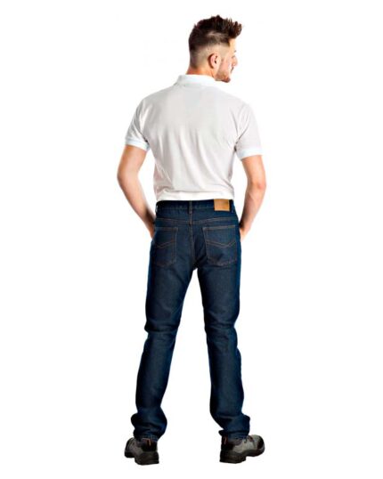 pantalón vaquero azul jeans laboral
