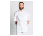 chaqueta blanca manga corta hombre y caballeros elegante y moderna