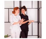 blusa origina para centros de estética