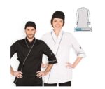 casaca cocinero oriental wok kimono