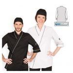 casaca cocinero oriental wok kimono