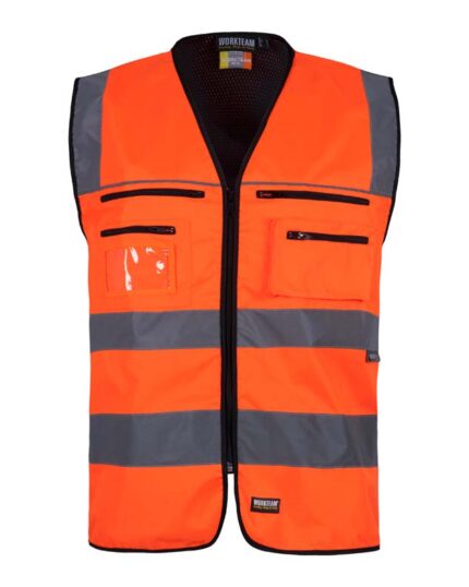 Chaleco alta visibilidad WORKTEAM C2901