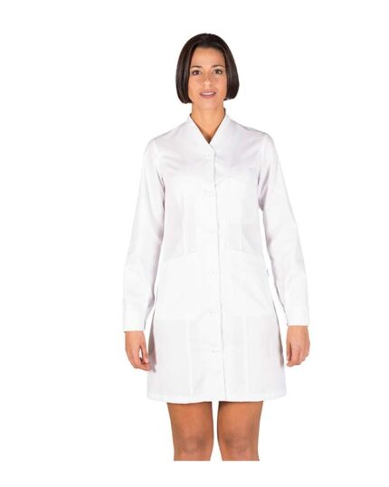 Bata médica blanca doctora