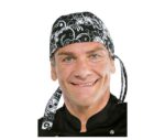 Bandana gorra cocinero original y divertida calaveras moderna