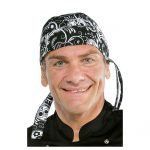 Bandana gorra cocinero original y divertida calaveras moderna