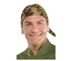 Bandana cocinero estampado militar