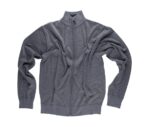 Chaqueta de Punto Cierre Cremallera Cuello Alto