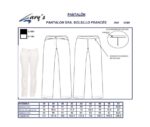 pantalón uniforme trabajo