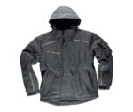 Parka impermeable acolchada para trabajo modelo 1150 - Ropa laboral resistente y cómoda para climas fríos
