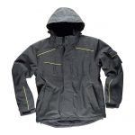 Parka impermeable acolchada para trabajo modelo 1150 - Ropa laboral resistente y cómoda para climas fríos