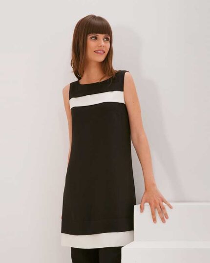 Vestido Lonore Ada Negro uniformes estética elegantespeluqueras