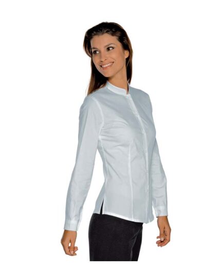 camisa camarera y recepcionista de hotel