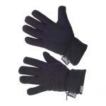 Guantes Polares Doble Capa Color Negro Membrana Thinsulate