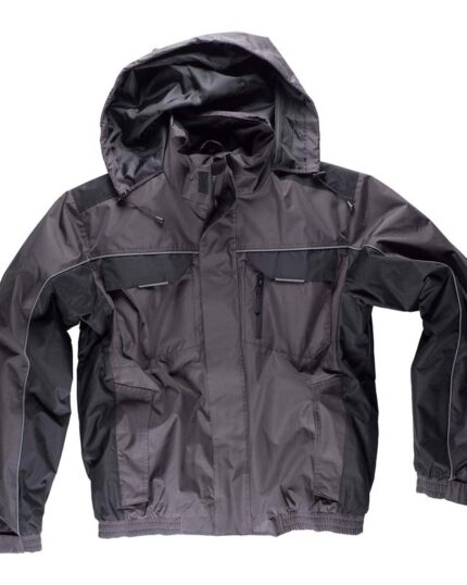 Parka Acolchada Piloto Cierre Cremallera Tejido Ripstop Alta Resistencia WF1058