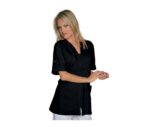 Casaca celeste modelo Benidorm para mujer Isacco - Ropa de trabajo cómoda y profesional para diversos sectores