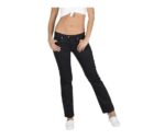 Pantalón Elástico Señora Con Bolsillos Corte Tejano Muy Cómodo 2038