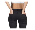 Pantalón Elástico Señora Con Bolsillos Corte Tejano Muy Cómodo 2038
