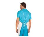 Delantal Blanco Protección con Peto PVC Impermeable