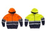 Sudadera de alta visibilidad con cierre de cremallera Workteam modelo C9036 - Ropa de trabajo segura y cómoda
