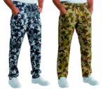 Pantalón de cocina estampado militar