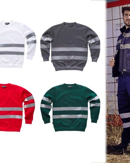 Sudadera reflectante trabajo