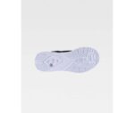 Zapatilla deportiva Workteam modelo P4002 negra con cordones y suela EVA blanca - Calzado cómodo y funcional para el trabajo