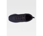Zapatilla deportiva Workteam modelo P4002 negra con cordones y suela EVA blanca - Calzado cómodo y funcional para el trabajo
