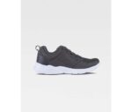 Zapatilla deportiva Workteam modelo P4002 negra con cordones y suela EVA blanca - Calzado cómodo y funcional para el trabajo