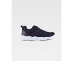 Zapatilla deportiva Workteam modelo P4002 negra con cordones y suela EVA blanca - Calzado cómodo y funcional para el trabajo