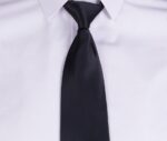 Corbata de camarero con goma de ajuste y nudo